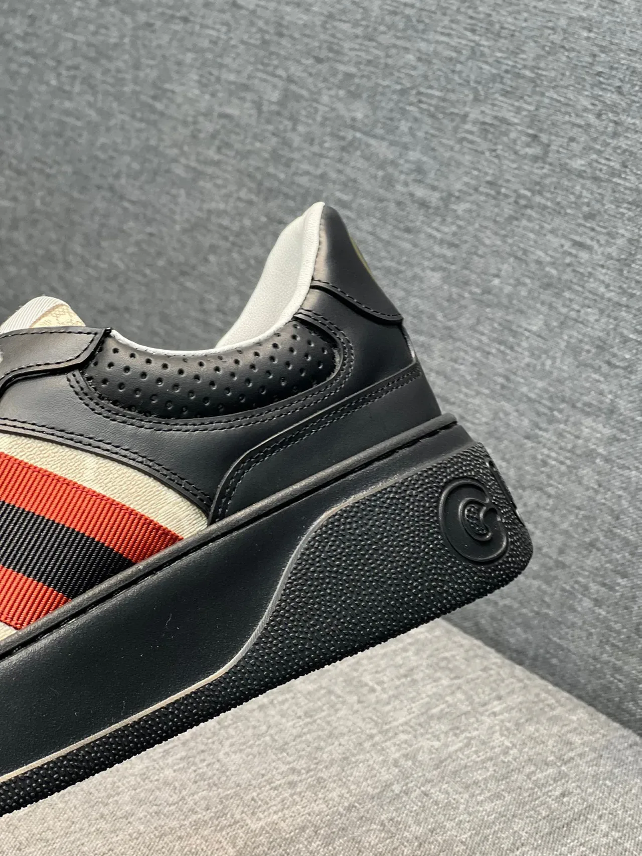 Gucci Tennis 1977 Monogram Canvas and Leather Web Stripe Lifestyle Sneakers 8