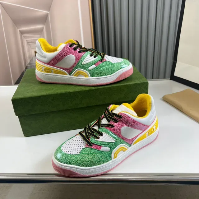 Gucci Tennis 1977 Multicolore Cuir texturé Sneakers Lifestyle 7