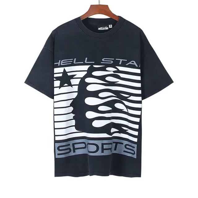 Hellstar Graphic Flame Print Oversized T-Shirt 5