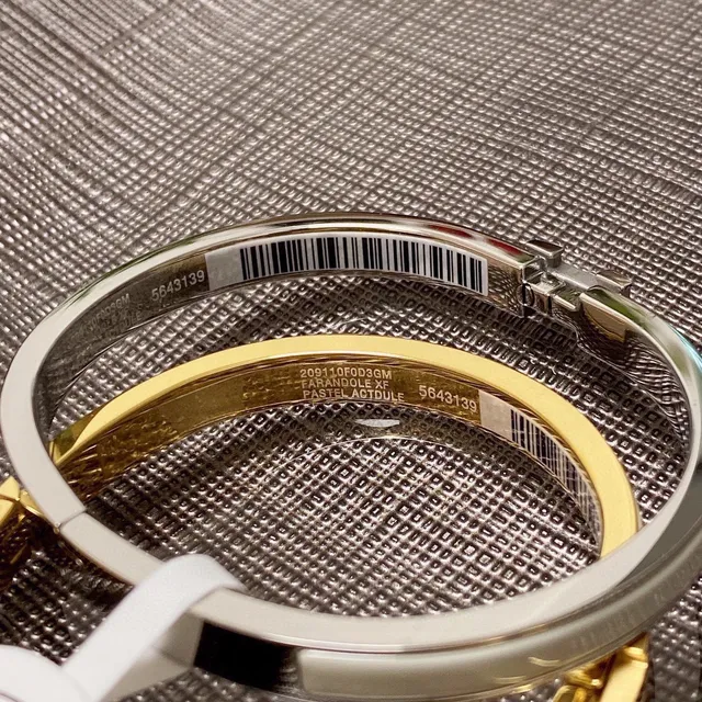 Hermès Clic H বহুরঙ এনামেল-কোটেড ব্রেসলেট 3