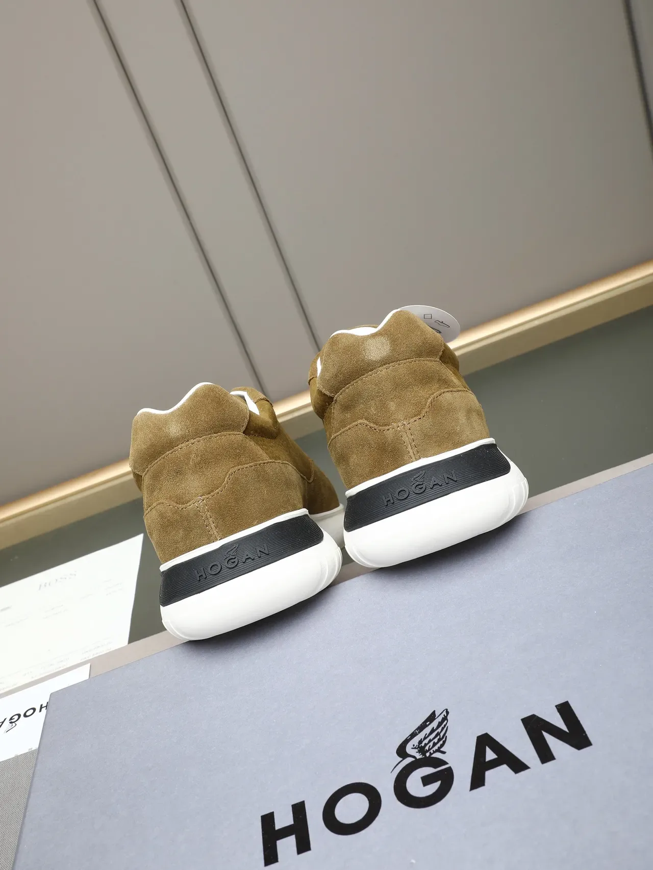 Hogan Ante Marrom Branco Zapatillas Lifestyle Sola Chunky 3