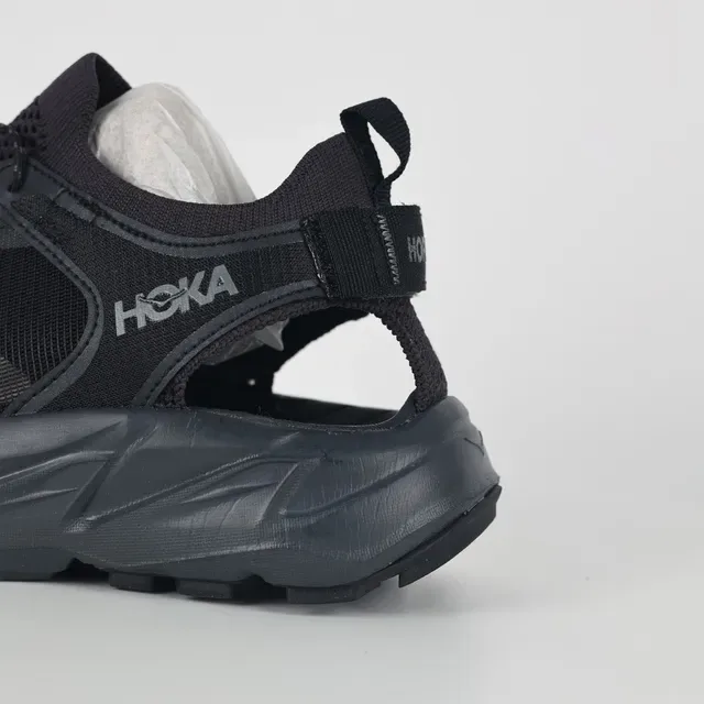 Hoka Black Open-Heel Hybrid Trail Sneaker 4