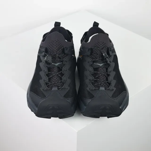 Hoka Black Open-Heel Hybrid Trail Sneaker 8