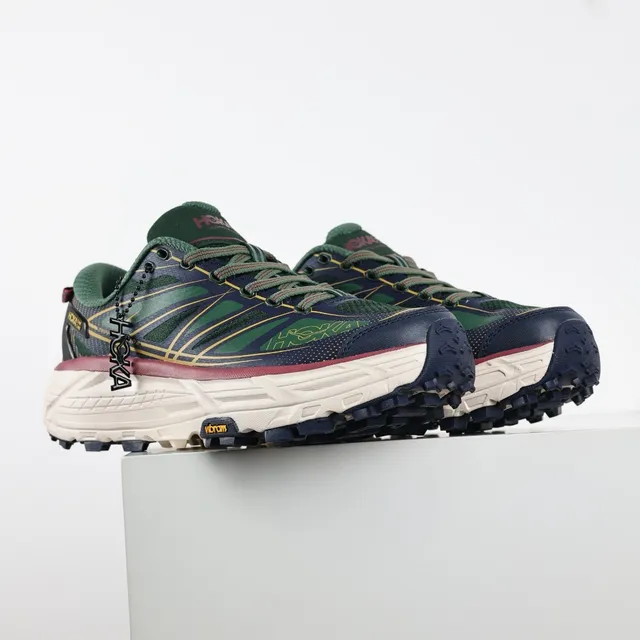 Hoka Mafate Speed 2 Dark Navy Forest Green chaussures de course en sentier 3