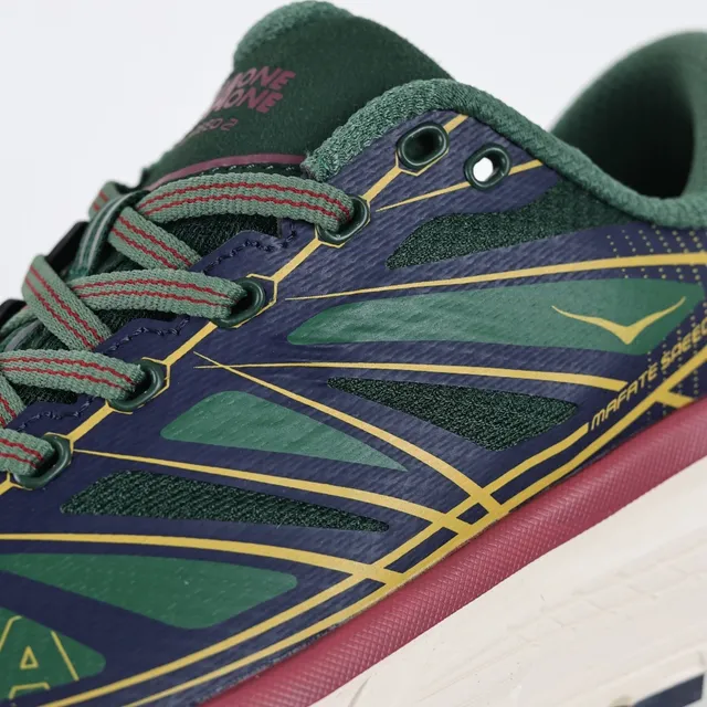 Hoka Mafate Speed 2 Dark Navy Forest Green chaussures de course en sentier 6