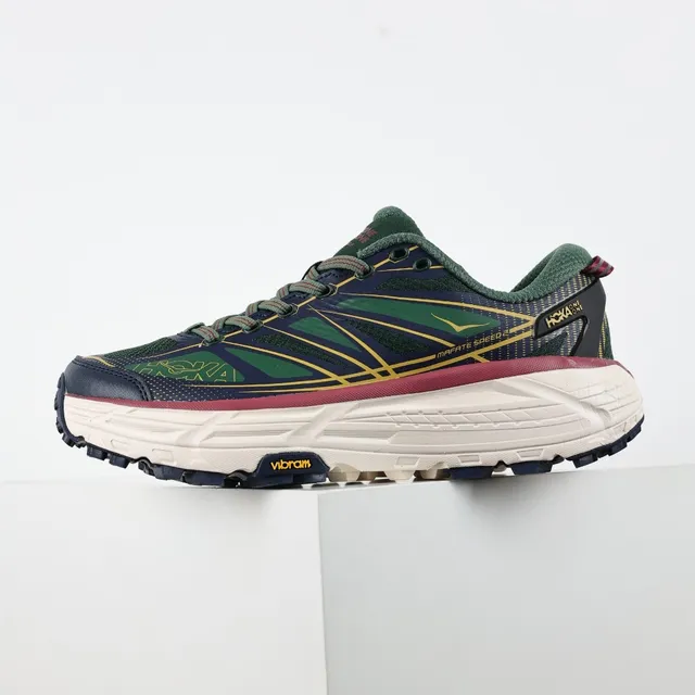 Hoka Mafate Speed 2 Dark Navy Forest Green chaussures de course en sentier 9
