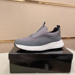 Hugo Boss Speed Trainer Gray and White Lifestyle Sneakers