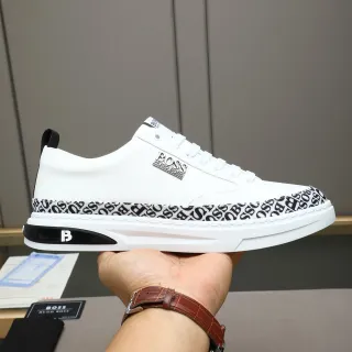 Hugo Boss White Monogram Band Lifestyle Sneakers