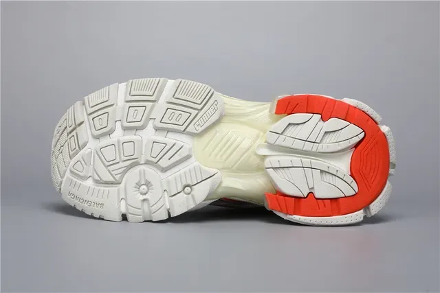 Kith Runner Beige/Orange Lifestyle Sneakers 6