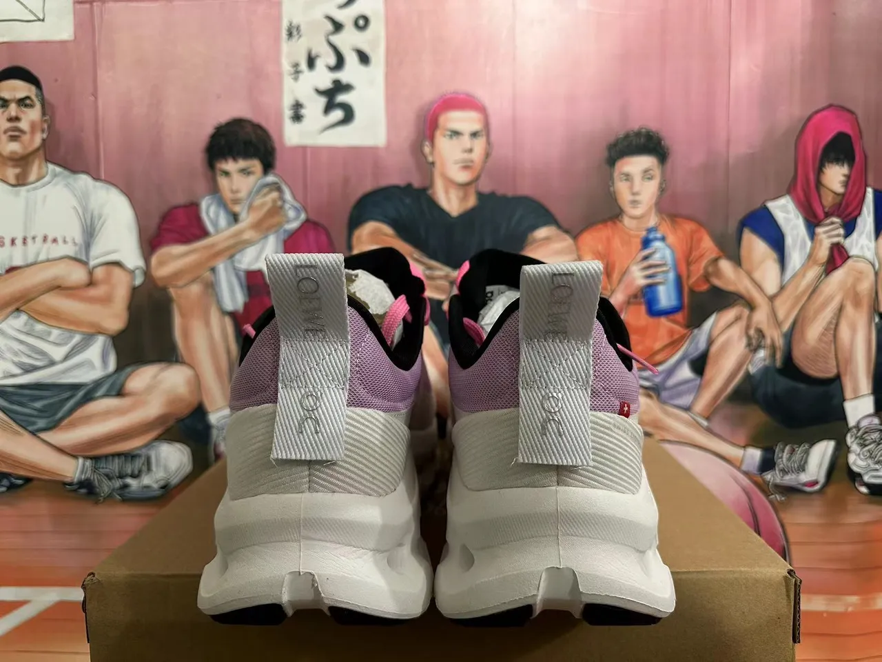 Loewe Cloudtecphase White Pink Sculpted Sole Mesh Chunky Sneakers 3