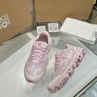 Loewe Flow Runner 2.0 Pink Mesh Chunky Sneakers