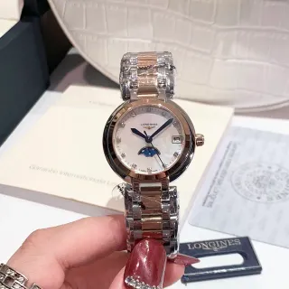Longines DolceVita Two-Tone Moonphase Mechanical Watch