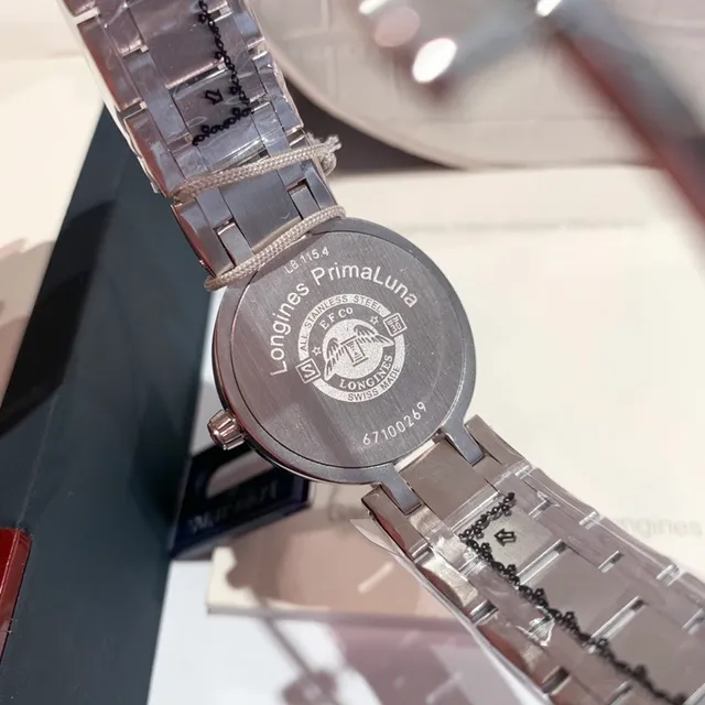 Longines DolceVita Dois Tons Fase Lunar Relógio Mecânico 3