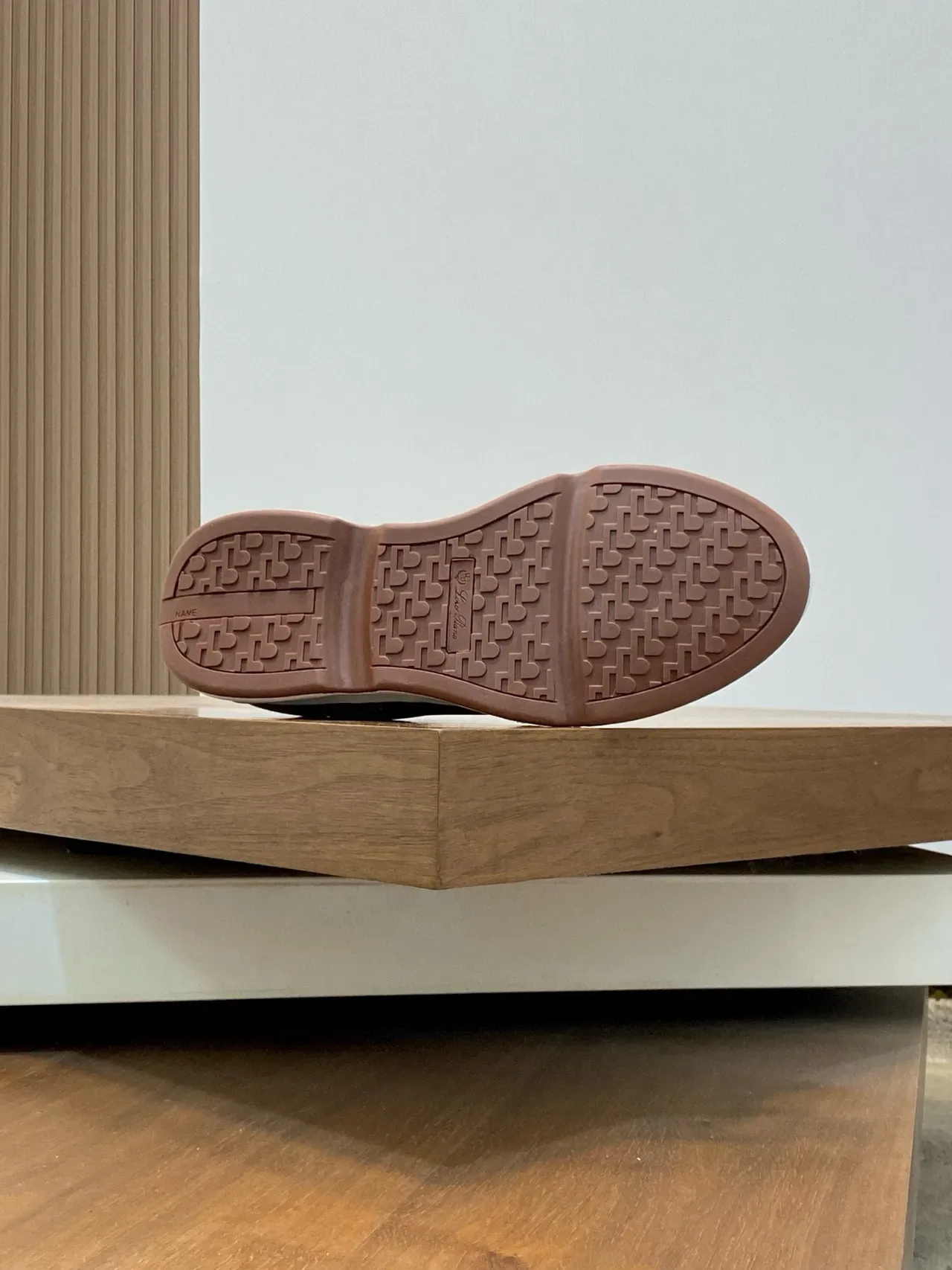 Loro Piana Chaussures Lifestyle en Suède et Textile de couleur Tan 9