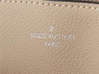 Louis Vuitton Beige Brown Monogram-Printed Chain-Strap Bucket Bag 12