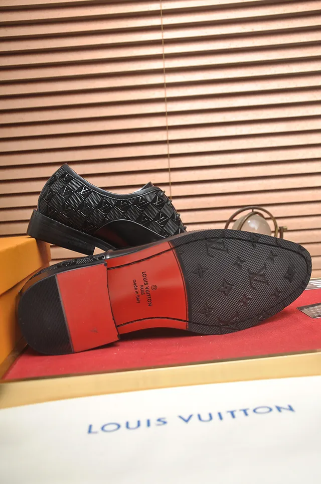 Louis Vuitton Black Monogram Shield Oxford Shoes 3
