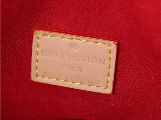 Louis Vuitton حقيبة يد بني وبيج مطبوعة شكل هوبو سلوجي 3