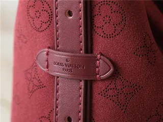 Louis Vuitton Burdeos Branco Frouxo Hobo Silhueta Monograma Lona Bolsa 6