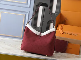 Louis Vuitton Burdeos Branco Frouxo Hobo Silhueta Monograma Lona Bolsa 8