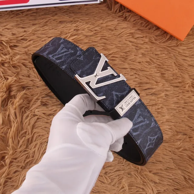 Louis Vuitton H Buckle Monogram Leather Belt 5