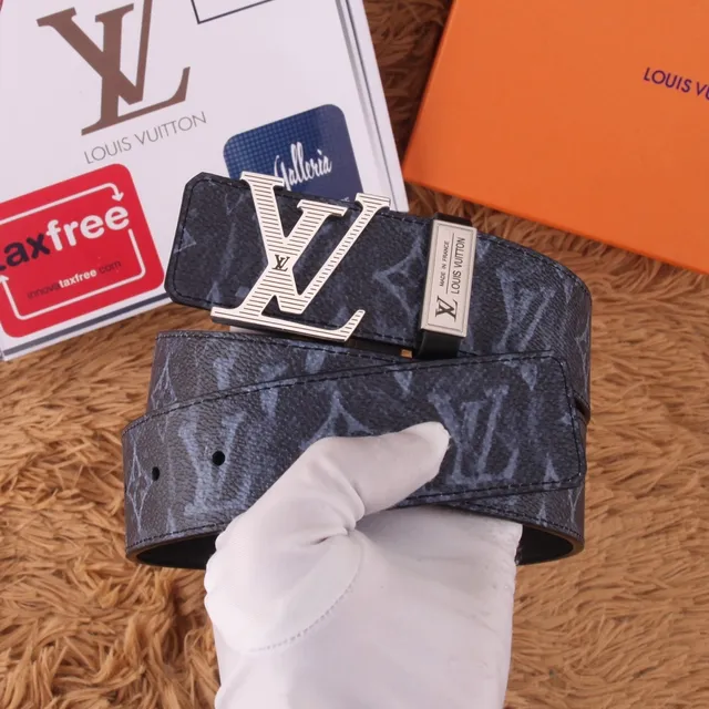Louis Vuitton H Buckle Monogram Leather Belt 7