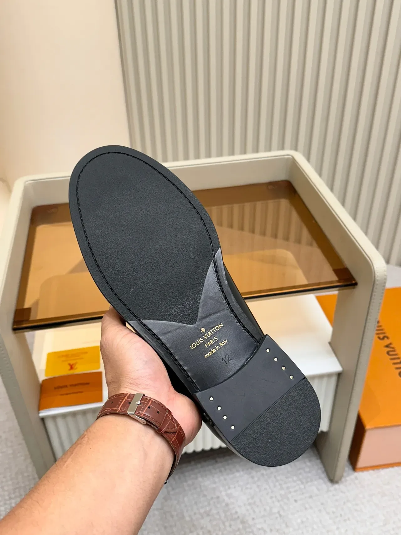 Louis Vuitton Horsebit Loafer Black Patent Leather Loafers 2