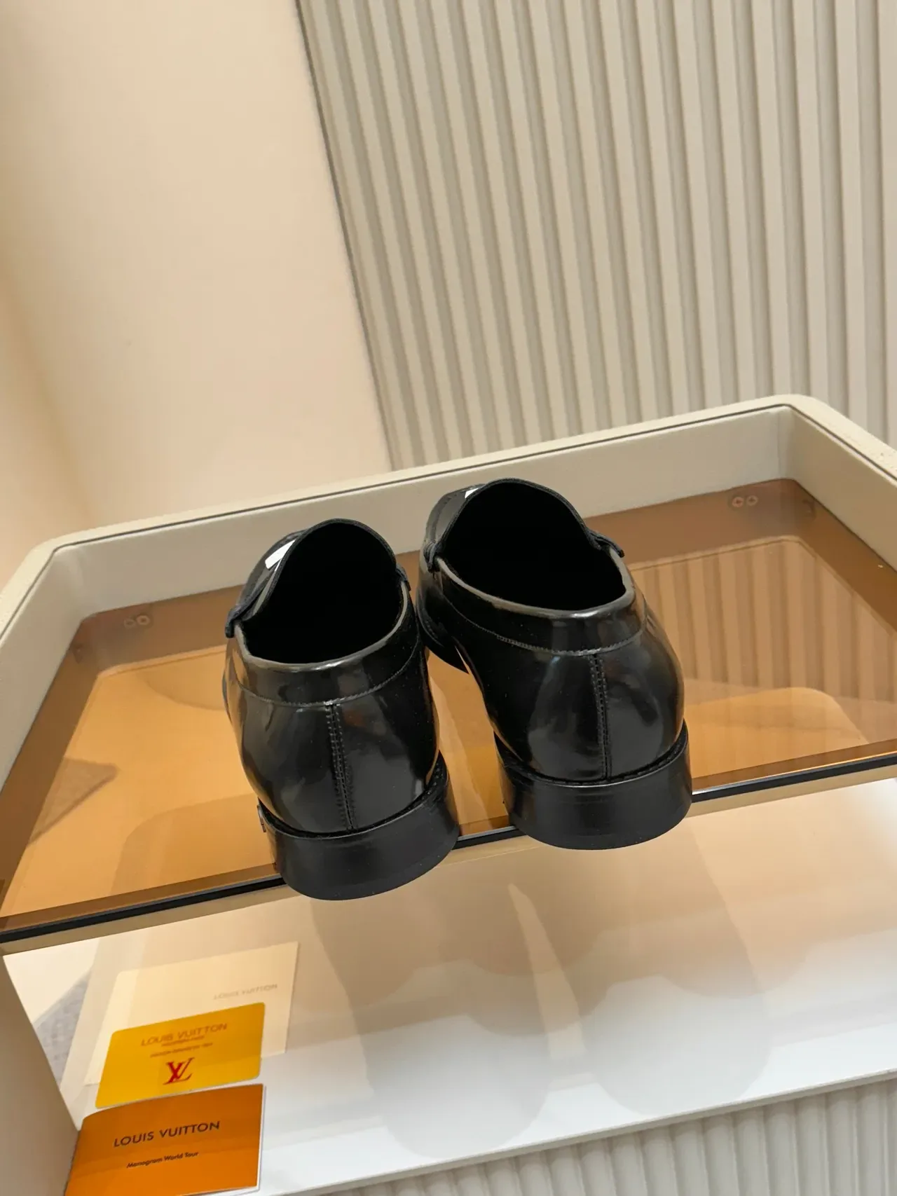 Louis Vuitton Horsebit Loafer Black Patent Leather Loafers 3