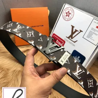 Louis Vuitton Iconic Reversible Monogram Brown Leather Belt