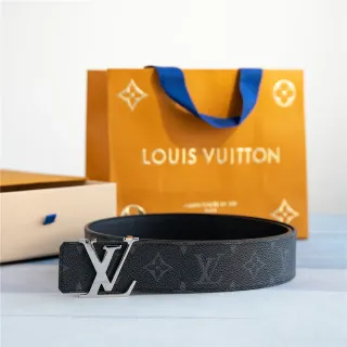Louis Vuitton LV Belt Black Monogram Empreinte Leather Belt
