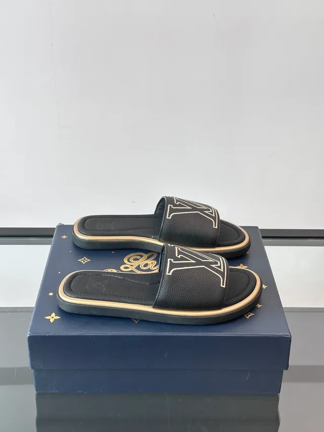 Louis Vuitton LV Slide Monogram Slippers 13