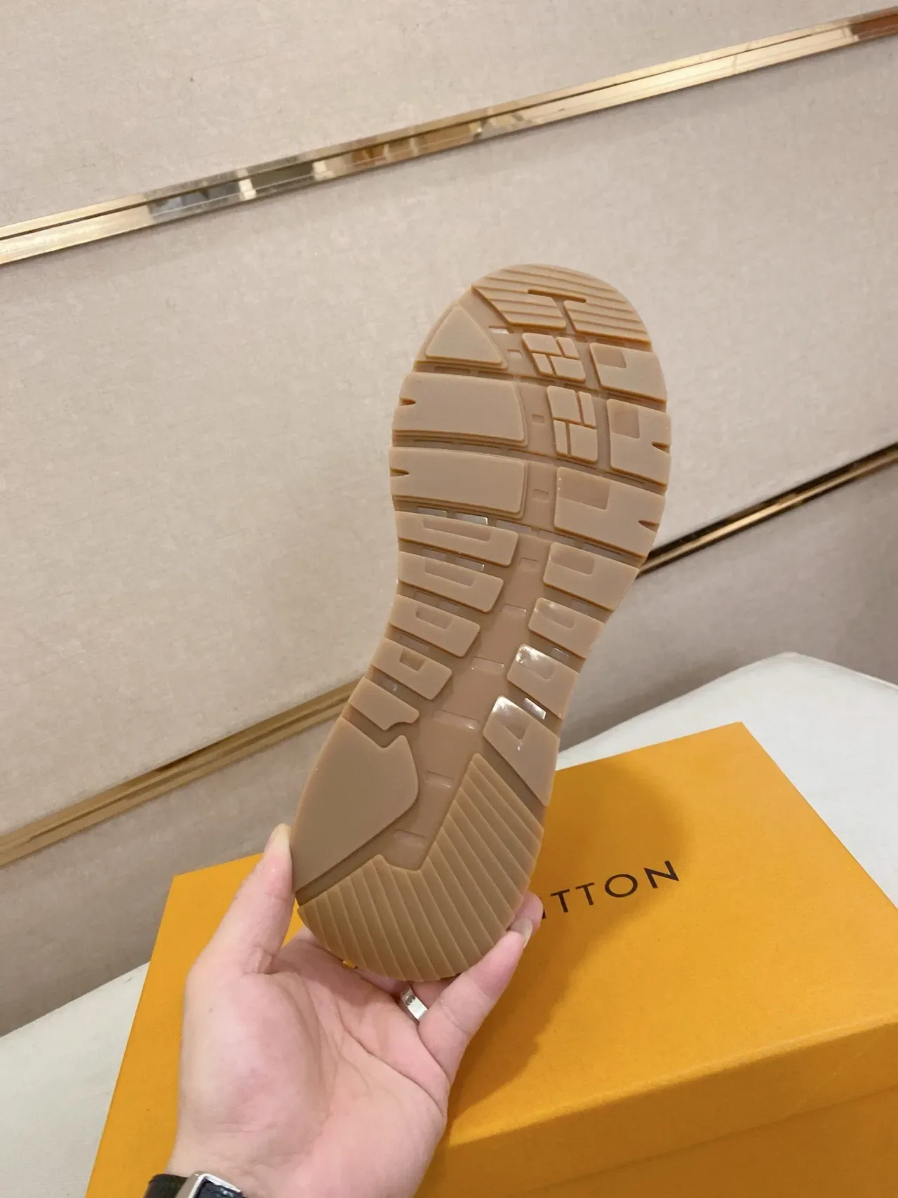 Louis Vuitton LV Trainer Black White Monogram-Embossed Upper Sculpted Midsole Lifestyle Sneakers 9
