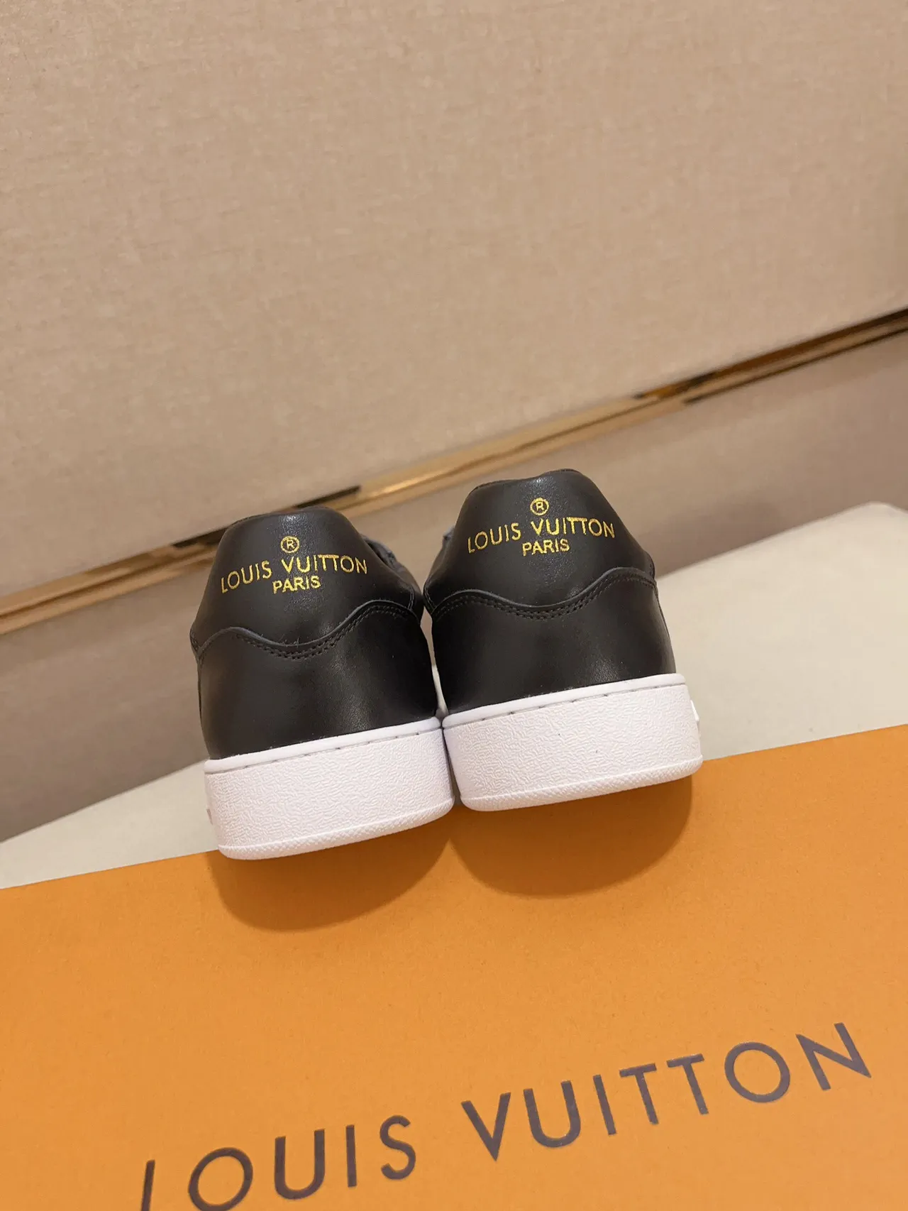 Louis Vuitton LV Trainer Black White Monogram Leather Low-Top Lifestyle Sneakers 8
