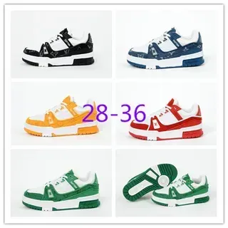 Louis Vuitton LV Trainer Preto Branco Monograma-Impressão Parte Superior Camadas Sintéticas Sobrepostas Tênis lifestyle