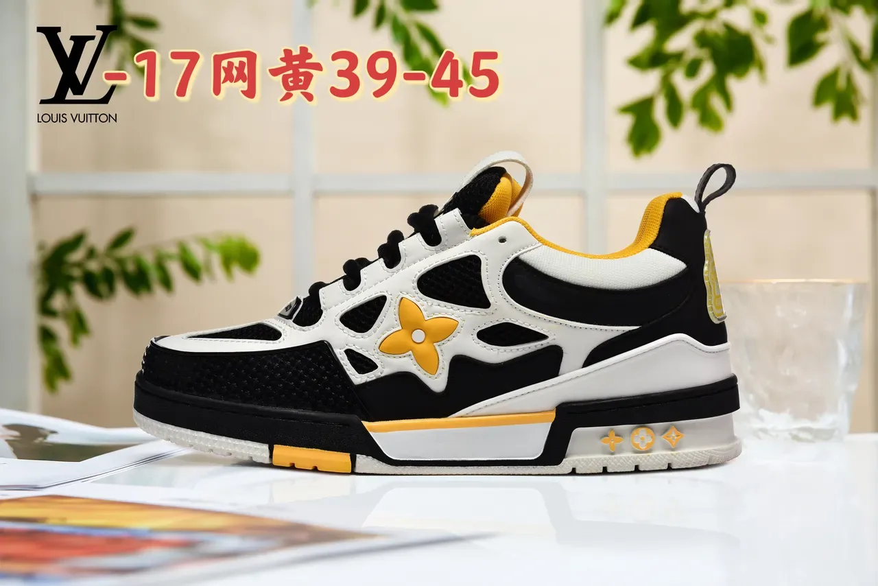 Louis Vuitton LV Trainer Green White Chunky Silhouette Perforated Mesh Panels Lifestyle Sneakers 12
