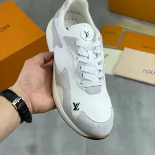 Louis Vuitton LV Trainer Blanco y Gris zapatillas lifestyle