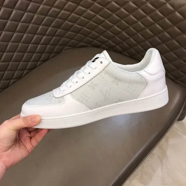 Louis Vuitton LV Trainer White Monogram Lifestyle Sneakers 3