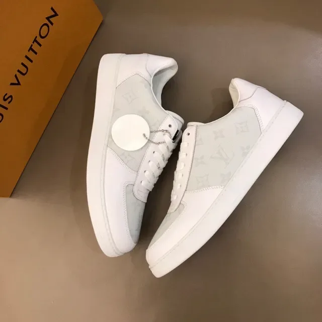 Louis Vuitton LV Trainer White Monogram Lifestyle Sneakers 6