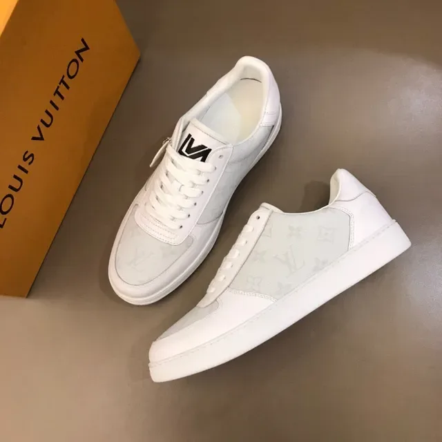 Louis Vuitton LV Trainer White Monogram Lifestyle Sneakers 8