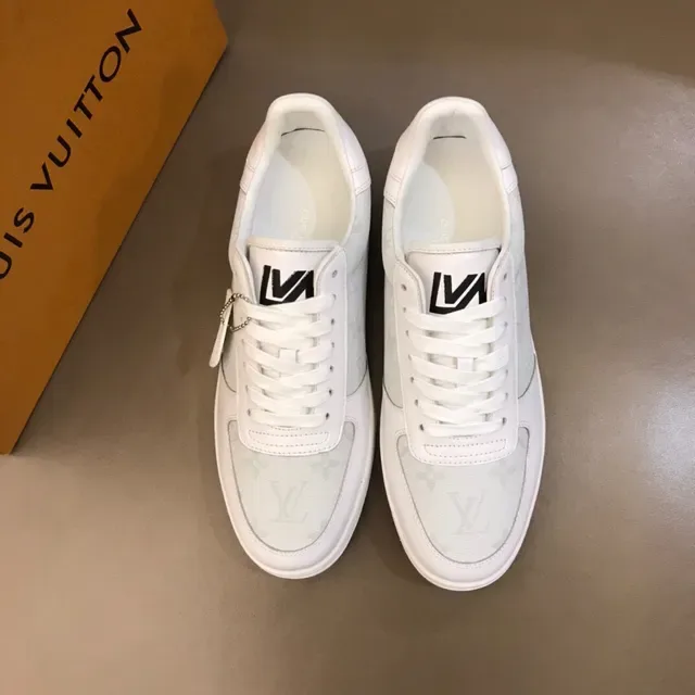 Louis Vuitton LV Trainer White Monogram Lifestyle Sneakers 9
