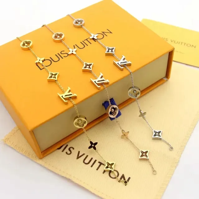 Louis Vuitton Monogram Flower Charm Silver-Tone Enamel Bracelet 2