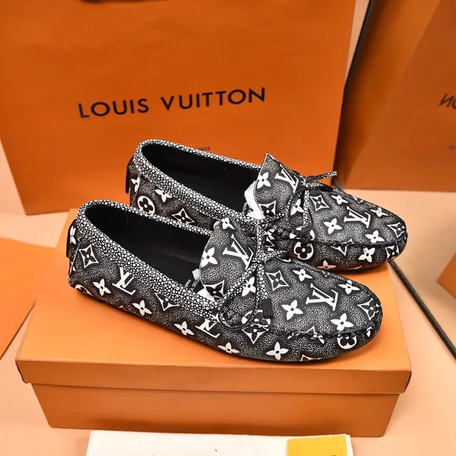 Louis Vuitton Monogram-Printed Bow Detail Loafers 8