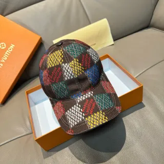 Louis Vuitton Multicolor Monogram Patchwork Baseball Cap
