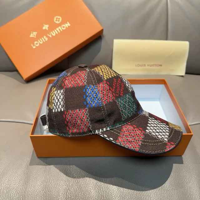 Louis Vuitton Multicolor Monogram Patchwork Baseball Cap 6