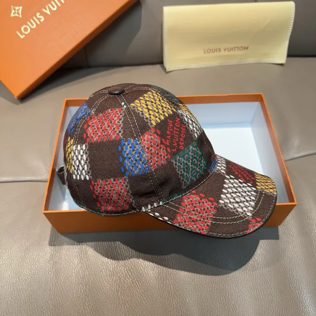 Louis Vuitton Multicolor Monogram Patchwork Baseball Cap 7