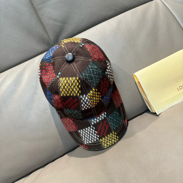 Louis Vuitton Multicolor Monogram Patchwork Baseball Cap 9