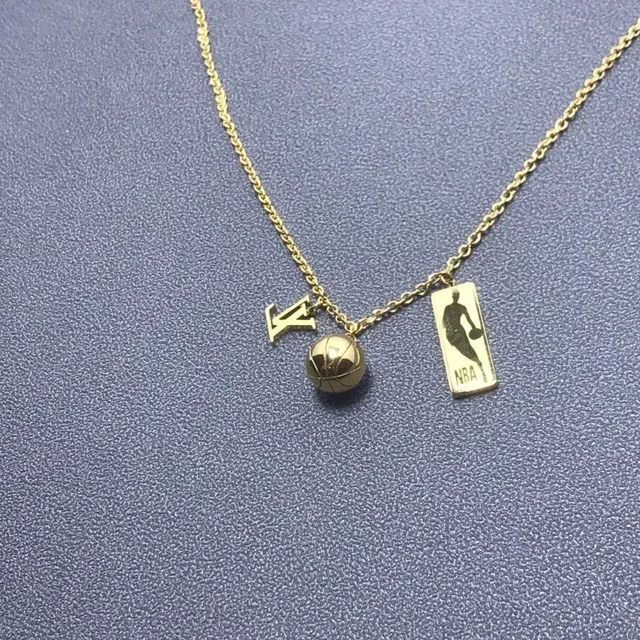 Louis Vuitton NBA Collaboration Multi-Charm Gold-Tone Bracelet 2