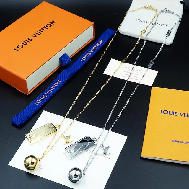 Louis Vuitton NBA x LV Gold-Tone Multi-Charm Basketball Necklace 3