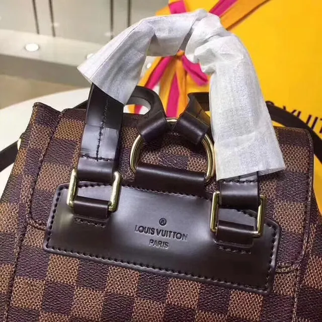Louis Vuitton Neo Monogram Brown and Pink Casual Backpack 6