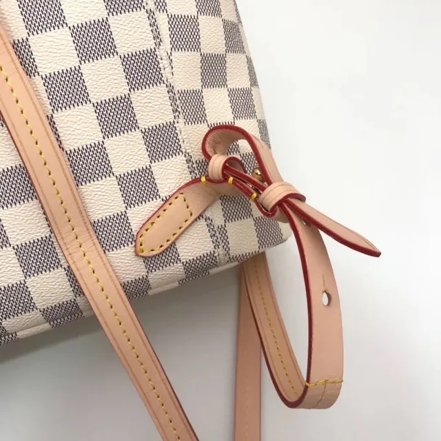 Louis Vuitton Neo Monogram Brown and Pink Casual Backpack 13