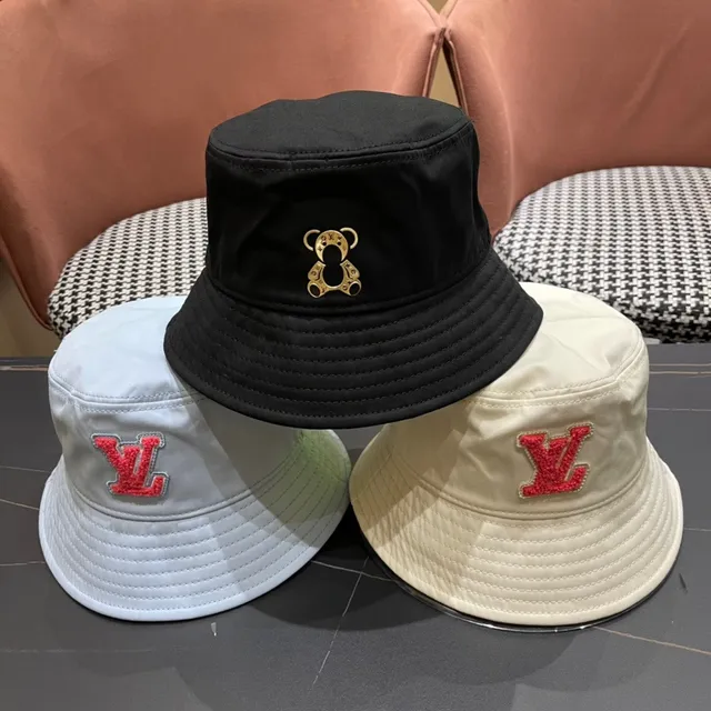 Louis Vuitton Quilted Monogram Light Blue Bucket Hat 2